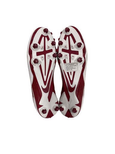 Used Nike Adult FB Cleats Cardinal And White Senior 11.5 11847-S000027872
