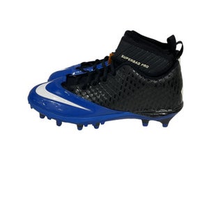 Used Nike Adult FB Cleats Black And Royal Blue Senior 12 11847-S000027867