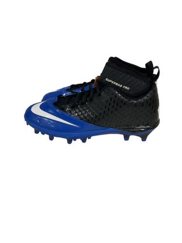 Used Nike Adult FB Cleats Black And Royal Blue Senior 12 11847-S000027867