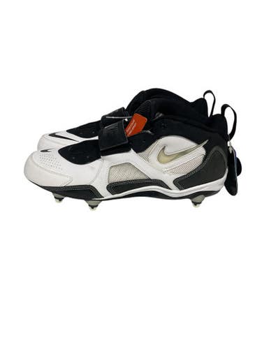 Used Nike Adult FB Cleats Black And White Senior 12 11847-S000027865