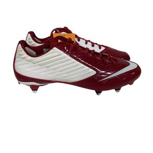Used Nike Adult FB Cleats Red And White Senior 12 11847-S000027863