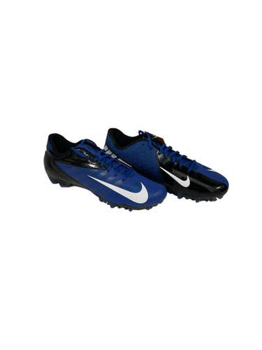 Used Nike Adult FB Cleats Black And Royal Blue Senior 12.5 11847-S000027858