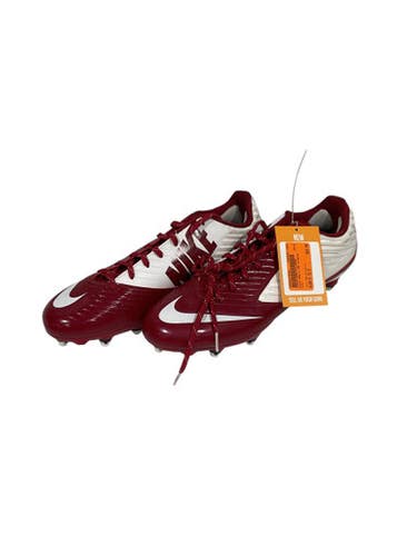 Used Nike Adult FB Cleats Red And White Senior 12.5 11847-S000027856