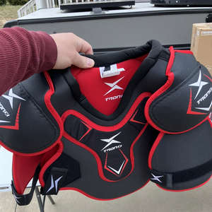 Large Senior Tron FORCE Shoulder Pads (Used)
