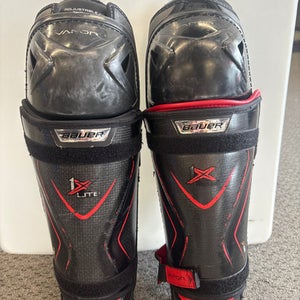 Used Bauer VAPOR 1X LITE Senior Shin Guards None 15" 11858-S000077450