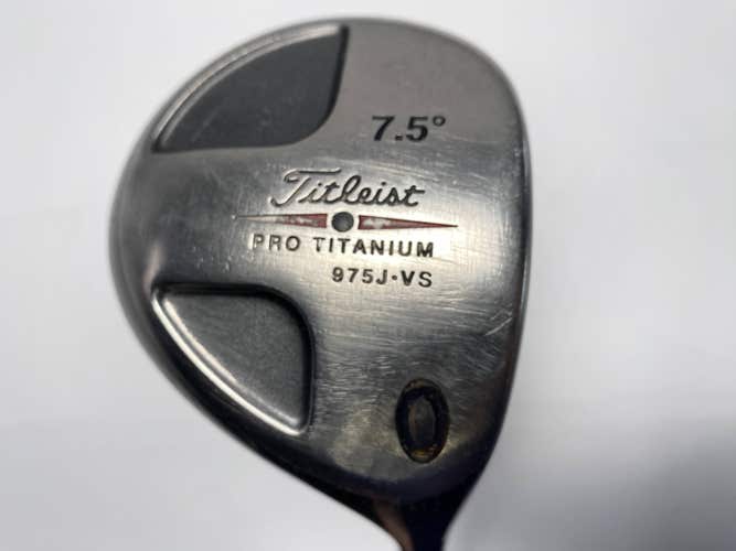 Titleist 975 JVS Driver 7.5* Mitsubishi Rayon Bassara F 43x5ct 43g Regular RH