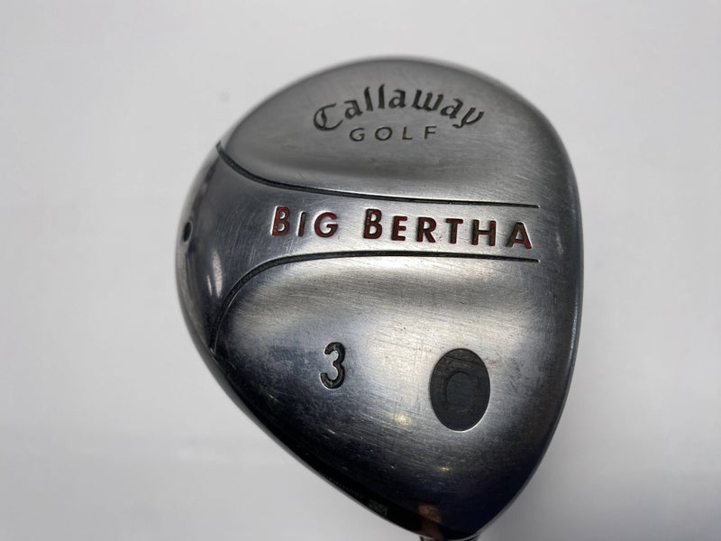 Callaway Big Bertha 2004 3 Fairway Wood 15* RCH 75w 75g Regular Graphite Mens RH