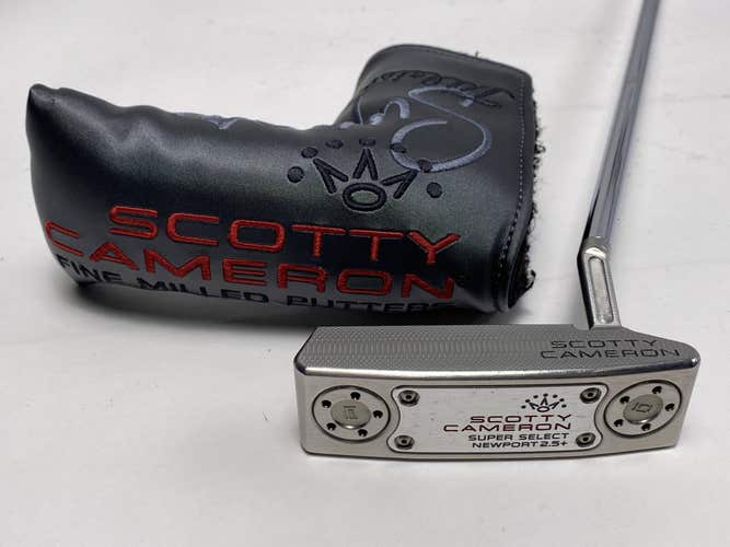 Scotty Cameron Super Select Newport 2.5 Plus Putter 35" Mens RH W/HC