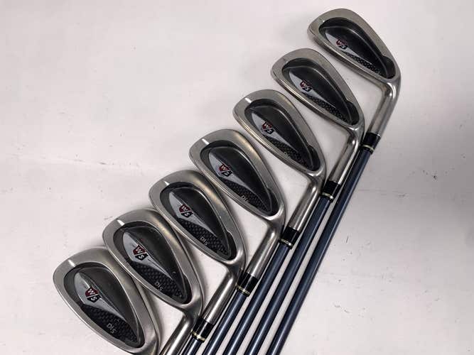 Wilson Staff Di5 Iron Set 4-PW UST Nano Tech Stiff Graphite Mens RH