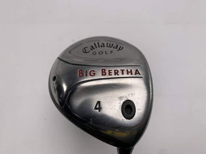 Callaway Big Bertha 2004 4 Fairway Wood 17* Aldila NVS 65g Stiff Mens RH