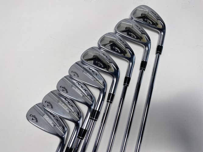 Callaway Apex / Apex Pro 2021 Combo Iron Set 4-PW+AW Elevate ETS VSS Stiff RH