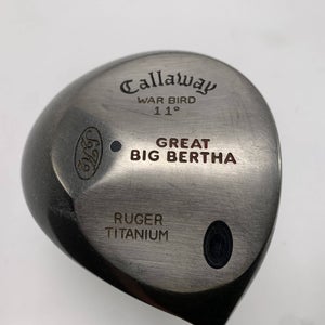 Callaway Big Bertha Warbird Driver 11* BB UL Firm Graphite Mens RH