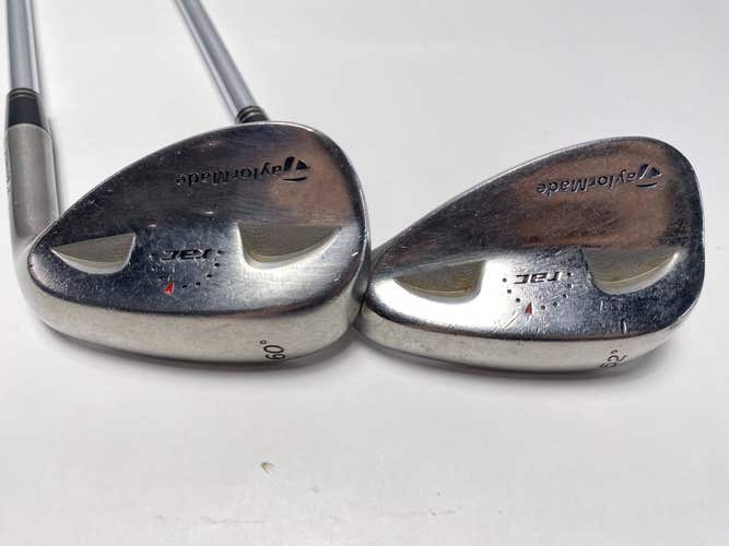 TaylorMade Rac Chrome Wedge Set 52* 8 60* 7 Wedge Steel Mens RH