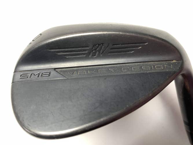 Titleist Vokey SM8 Jet Black Lob Wedge LW 60* 8 Bounce M-Grind TT DG X100 RH