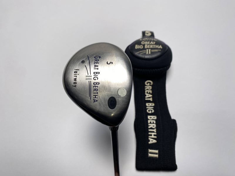 Callaway Great Big Bertha II 5 Fairway Wood 18* GBB System 60 60g Firm RH HC
