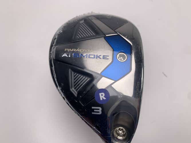 Callaway Paradym Ai Smoke HL 3 Hybrid 18.5* Cypher Sixty 5.5 60g Regular RH NEW