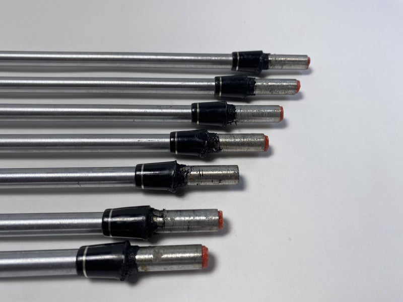 KBS Tour C-Taper 120g Stiff Steel Iron Set 7 Shafts- Pull 0.370