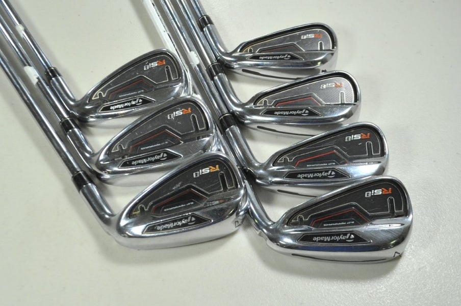 TaylorMade RSi 1 4-PW Iron Set Regular Flex Right 90g Reax Steel # 190609