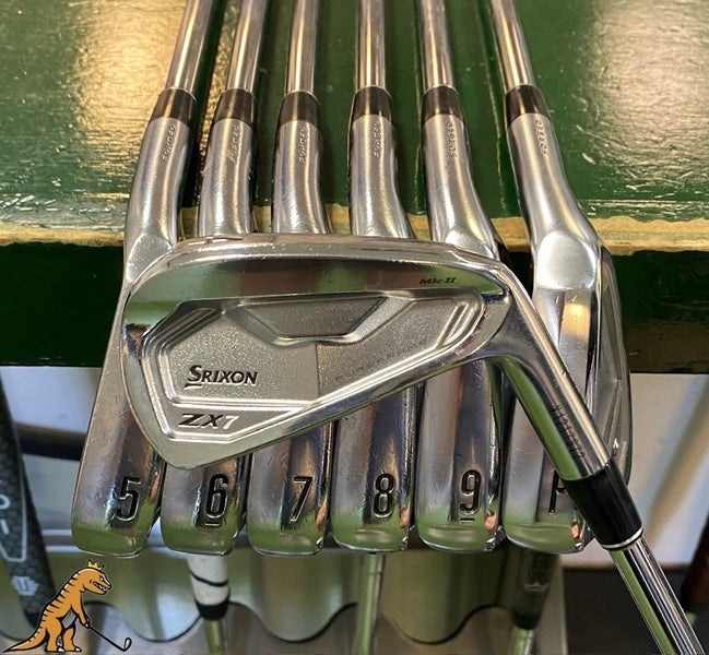 Used RH Srixon ZX7 MKII Iron Set 4-PW Dynamic Gold Tour Issue X100 Steel