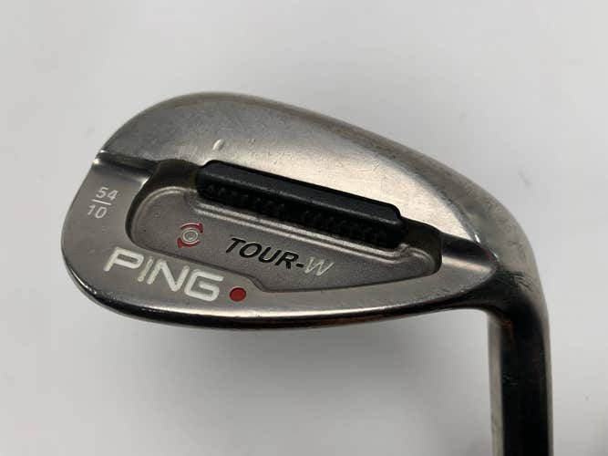Ping Tour-W Brushed Silver Sand Wedge SW 54* 10 Red Dot AWT Wedge Steel Mens RH