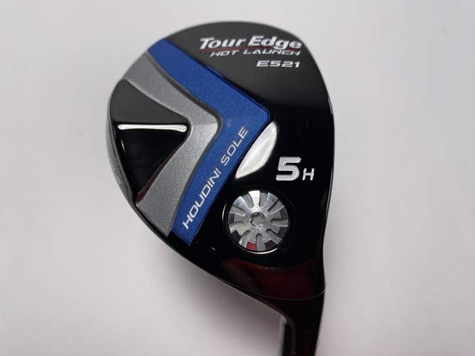Tour Edge Hot Launch E521 5 Hybrid 25* Aldila Rogue 65g Regular Graphite Mens RH