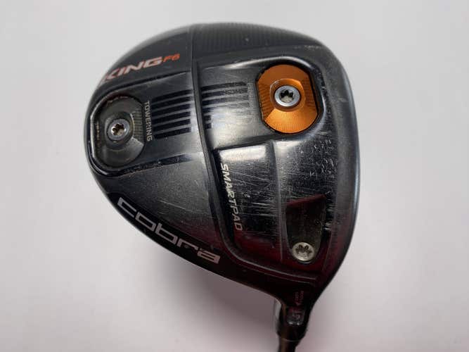 Cobra KING F6 3-4 Fairway Wood 14.5* Matrix Ozik Red Tie Q4 65g Stiff RH
