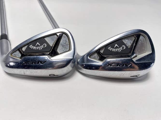 Callaway Apex 21 Wedge Set  PW GW True Temper Elevate 95g Stiff Steel Mens RH