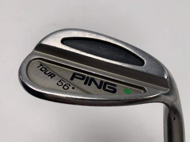 Ping Tour Sand Wedge SW 56* Green Dot 2* Up TFC 100 Stiff Graphite Mens RH