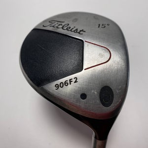 Titleist PT 906F2 3 Fairway Wood 15* 4375 Regular Graphite Mens RH