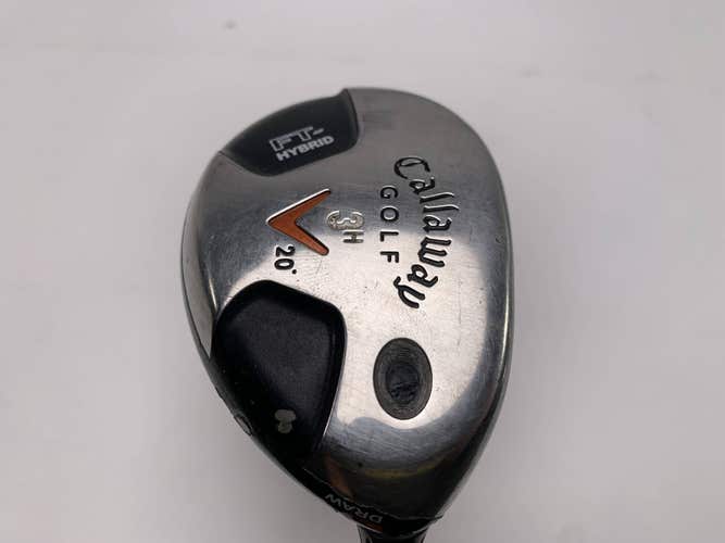 Callaway Fusion FT Hybrid 3 Hybrid 20* Aldila NVS Hybrid 85g Stiff Mens RH