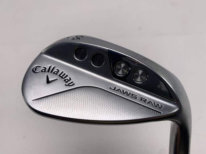 Callaway Jaws Raw Chrome Sand Wedge SW 56* 8 C-Grind True Temper DG Mens RH
