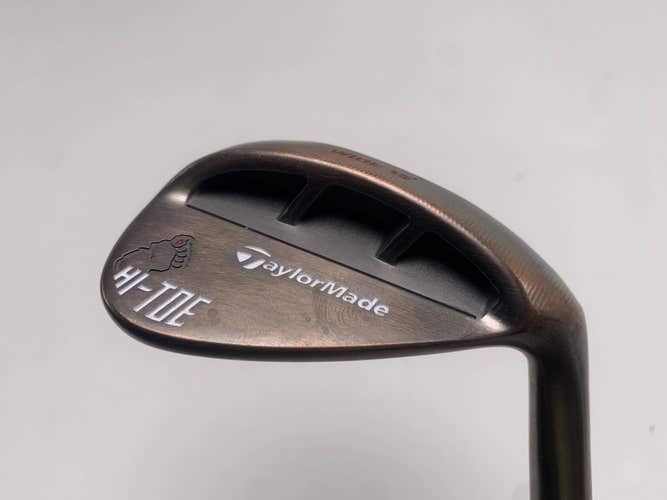 TaylorMade HI-TOE RAW Big Foot Lob Wedge LW 60* 15 Bounce KBS Hi-Rev 2.0 Mens RH