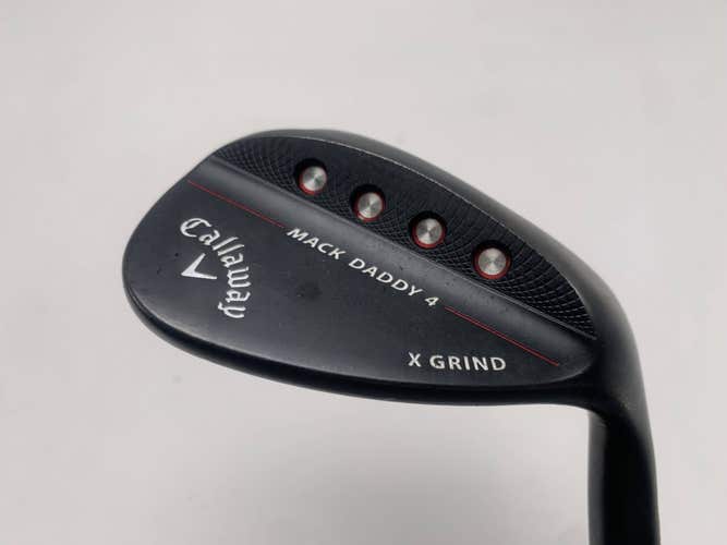 Callaway Mack Daddy 4 Black Lob Wedge LW 58* 12 Bounce TT DG S400 Stiff Mens RH