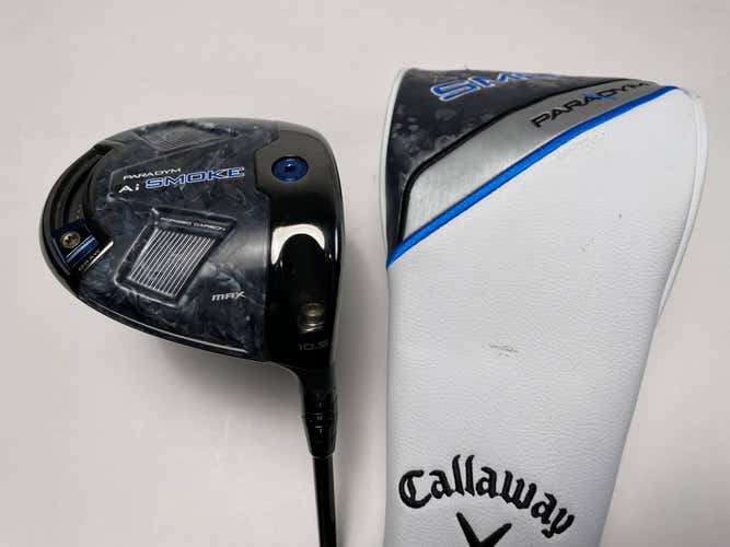 Callaway Paradym Ai Smoke Max Driver 10.5*  Denali 6.5 60g Extra Stiff RH HC