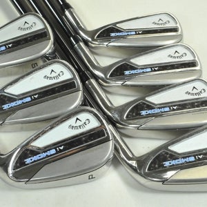 Callaway Paradym Ai Smoke 4-PW Iron Set Stiff Right Tensei White Graphite 200121