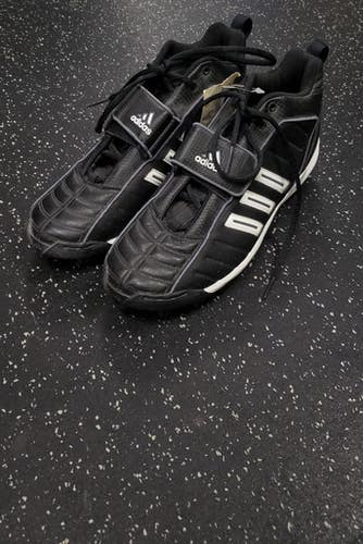 Used Adidas Adult FB Cleats Black Senior 10.5 11849-S000029951