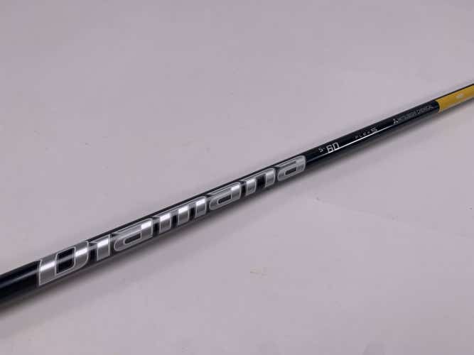 Mitsubishi Chemical Diamana S+60 60g Stiff Driver Shaft 44.75"- Taylormade