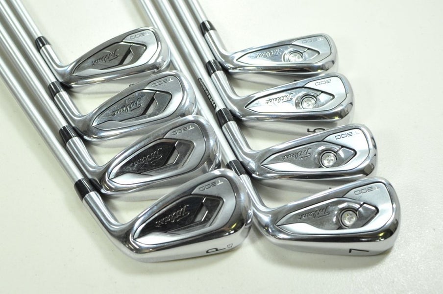 Titleist T200 2019 4-PW,48* Iron Set Regular Plus Right KBS Tour Steel # 200076