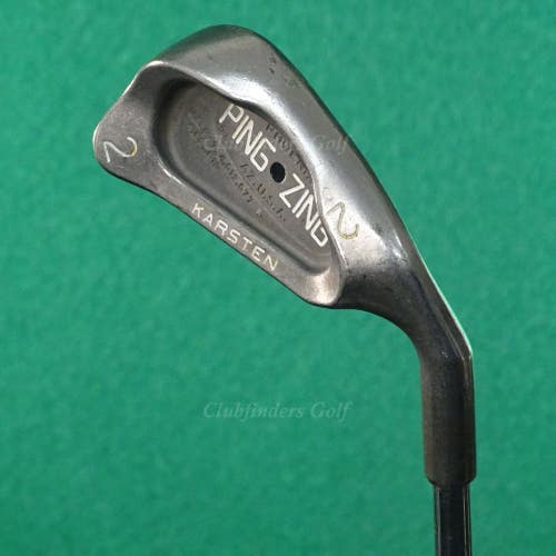 Ping Zing Black Dot Single 2 Iron True Temper Dynalite Gold Steel Stiff
