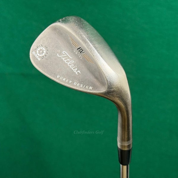 Titleist Vokey SM4 Chrome 56-11 56 Sand Wedge Vokey Design Steel Wedge Flex
