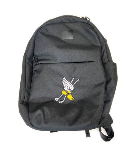 NEW 2025 Callaway Clubhouse Black Backpack (Winged Foot Logo)