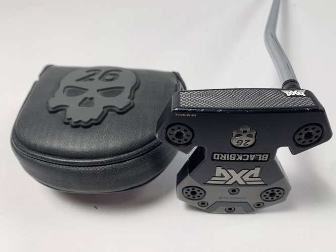 PXG Battle Ready Blackbird Putter 34" SuperStroke Flatso 1.0 Mens RH HC