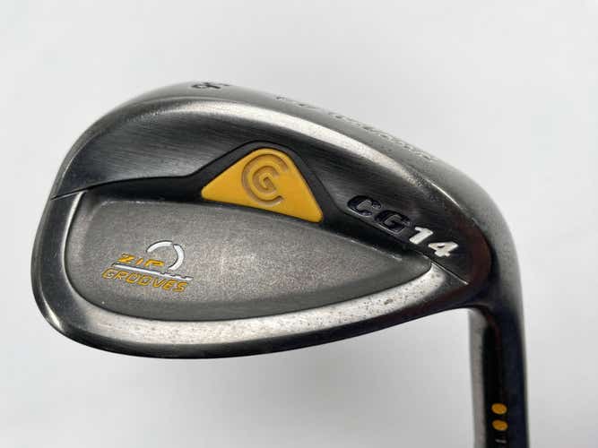 Cleveland CG14 Gunmetal Wedge 56* 14 Bounce Traction Wedge Steel Mens RH