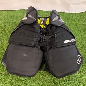 Black Senior Small Warrior Ritual X Pro Hockey Goalie Pants (Used)