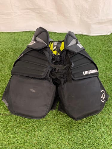 Black Senior Small Warrior Ritual X Pro Hockey Goalie Pants (Used)