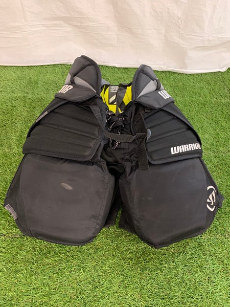 Black Senior Small Warrior Ritual X Pro Hockey Goalie Pants (Used)
