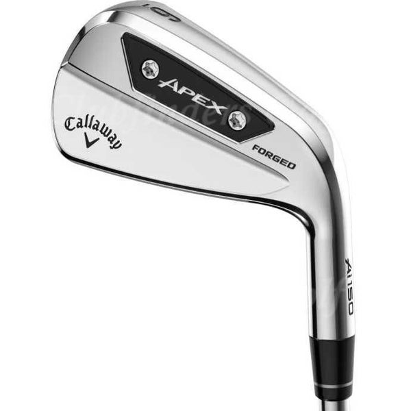 NEW! Callaway Apex Ai150 Forged 4-PW Iron Set Dynamic Gold 115 S300 Steel Stiff