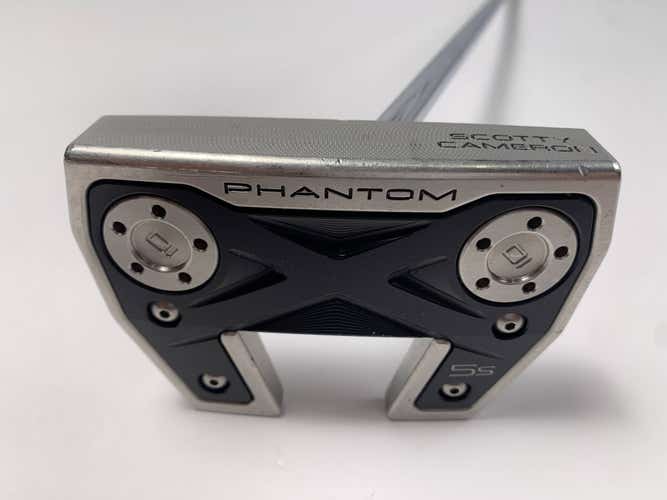 Scotty Cameron Phantom X 5.5 2022 CS Putter 35" SuperStroke Tour 2.0 Mens RH HC