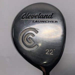 Cleveland Launcher 7 Fairway Wood 22* Launcher Gold 65g Stiff Graphite Mens RH