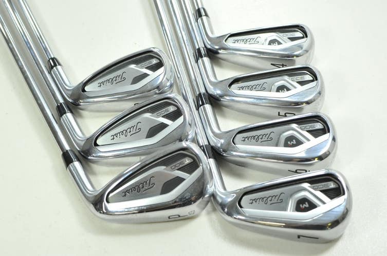 Titleist T300 2021 4-PW Iron Set Regular Flex Right AMT Red R300 Steel # 199960